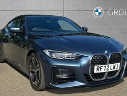 Arctic race blue Used 2023 BMW 430 M Sport Coupe | £34,495 (Good price)