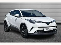 White Used 2019 Toyota C-HR SUV | £16,595 (Fair price)