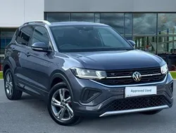 Smokey grey metallic Used 2024 VW T-Cross R-line SUV | £25,800 (Expensive)