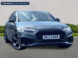 Grey Used 2023 Audi A4 Black Edition Estate | £28,152 (A bit pricey)