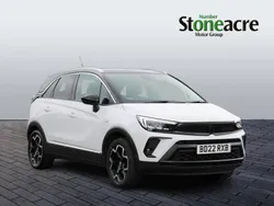 White Used 2022 Vauxhall Crossland Ultimate SUV | £16,495 (Fair price)