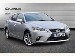 Silver Used 2016 Lexus CT200h Hatchback | £12,995 (Fair price)