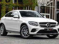 White Used 2017 Mercedes GLC220 AMG line Coupe | £18,950 (Fair price)