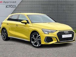 Yellow Used 2023 Audi A3 S-Line Hatchback | £24,115 (Fair price)