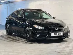 Black Used 2019 Honda Civic EX Hatchback | £10,989 (Fair price)