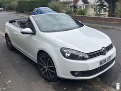 White Used 2014 VW Golf Cabriolet GT Cabriolet | £4,990 (Good price)
