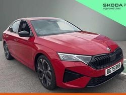 Red New 2025 Skoda Octavia vRS Hatchback | £32,000 (A bit pricey)
