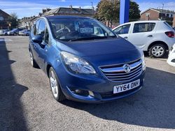 Blue Used 2014 Vauxhall Meriva MPV | £4,195 (Fair price)