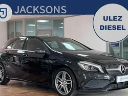 Black Used 2016 Mercedes A200 AMG line Hatchback | £13,995 (Fair price)