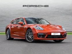 Orange Used 2023 Porsche Panamera Platinum Edition Sedan | £71,150 (Fair price)