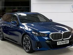 Blue Used 2025 BMW 520 M Sport Estate | £44,580 (Expensive)