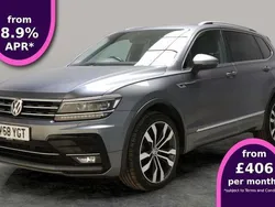 Grey Used 2018 VW Tiguan Allspace R-line SUV | £24,196