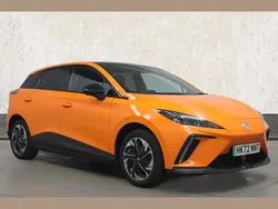 Orange Used 2022 MG MG4 EV Trophy Hatchback | £15,590 (Fair price)
