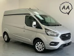 Silver Used 2022 Ford Transit Custom Limited | £17,950 (Expensive)