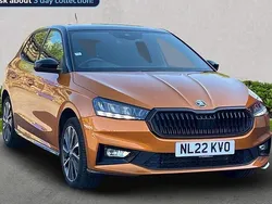 Orange Used 2022 Skoda Fabia Monte Carlo Hatchback | £16,541 (A bit pricey)