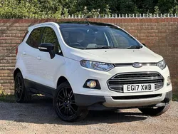 White Used 2017 Ford Ecosport Titanium SUV | £7,650 (Fair price)