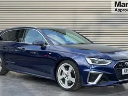 Blue Used 2021 Audi A4 S-Line Estate | £26,347 (Expensive)