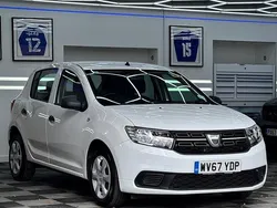 White Used 2017 Dacia Sandero Ambiance Hatchback | £4,295 (Fair price)
