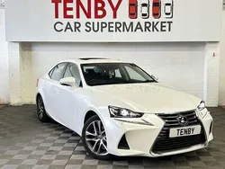 White Used 2020 Lexus IS300h Sedan | £13,495 (Good price)