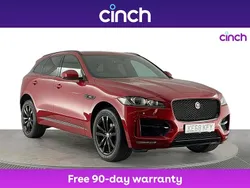 Red Used 2018 Jaguar F-Pace R-Sport SUV | £19,349 (Fair price)