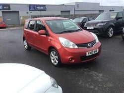 Red Used 2010 Nissan Note N-TEC MPV | £995 (Good price)