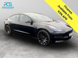 Black Used 2022 Tesla Model 3 Performance Sedan | £22,495 (Fair price)
