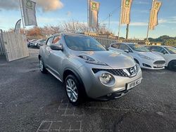 Silver Used 2016 Nissan Juke N-Connecta SUV | £5,995 (Fair price)