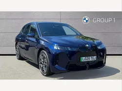 Blue New 2025 BMW iX M Sport SUV | £75,490