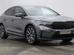 Graphite grey metallic Used 2023 Skoda Enyaq iV SportlinePlus SUV | £29,060 (Fair price)