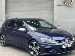 Blue Used 2018 VW Golf VII R Hatchback | £20,490 (Fair price)