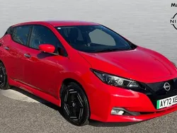 Red Used 2022 Nissan Leaf Acenta Hatchback | £10,091 (Good price)