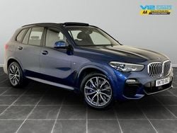 Blue Used 2020 BMW X5 M Sport SUV | £31,995 (Good price)