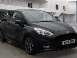 Black Used 2019 Ford Fiesta ST-Line Hatchback | £8,800 (Fair price)