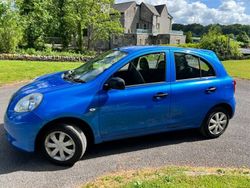 Blue Used 2012 Nissan Micra Visia Hatchback | £2,295 (A bit pricey)