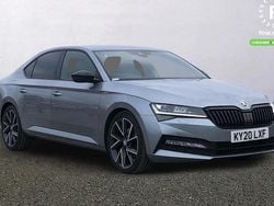 Grey Used 2020 Skoda Superb SportlinePlus Hatchback | £17,599 (Good price)