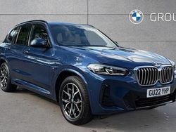 Blue Used 2022 BMW X3 M Sport SUV | £34,798 (Good price)