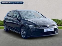 Black Used 2022 VW Golf VIII R-line Hatchback | £19,499 (Fair price)