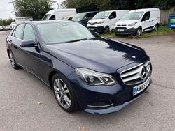 Blue Used 2016 Mercedes E220 SE Sedan | £9,999 (Fair price)
