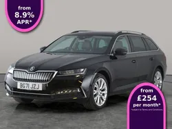 Black Used 2021 Skoda Superb SE L Estate | £16,777 (Fair price)