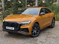 Orange Used 2022 Audi Q8 Comfort SUV | £44,489 (Fair price)