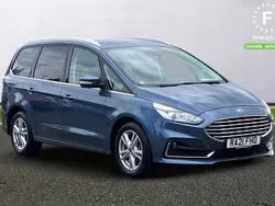 Blue Used 2021 Ford Galaxy Titanium MPV | £21,699 (Fair price)
