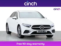 White Used 2021 Mercedes A250 Executive Sedan | £15,899 (Fair price)
