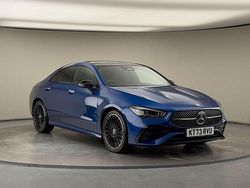 Spectral blue Used 2023 Mercedes CLA220 AMG line Sedan | £30,950 (A bit pricey)