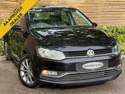 Black Used 2015 VW Polo Design Hatchback | £10,485 (A bit pricey)