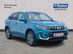 Atlantis turquoise pearl Used 2023 Suzuki Vitara SZ-T SUV | £19,750 (A bit pricey)