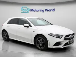 White Used 2021 Mercedes A250 AMG line Hatchback | £18,400 (Good price)