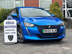 Blue Used 2020 Peugeot e-208 Allure Hatchback | £10,395 (Good price)