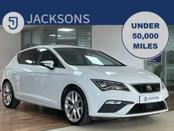 White Used 2018 Seat Leon FR Hatchback | £11,860 (Fair price)