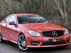 Red Used 2014 Mercedes C180 AMG Coupe | £7,750 (Good price)