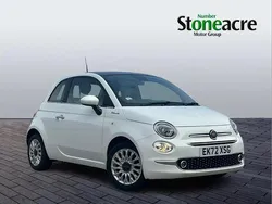 White Used 2022 Fiat 500 Dolcevita Hatchback | £9,995 (Fair price)